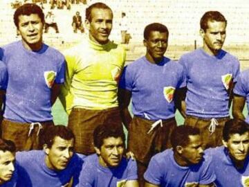 La camiseta en el Mundial de 1962.