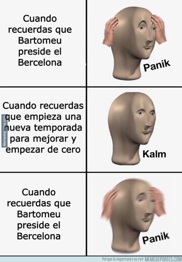 La derrota histórica del Barcelona, protagonista de los memes de la Champions