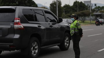 Pico y placa en Bogotá.