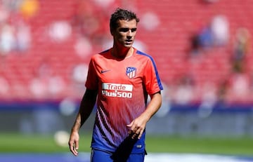 Atletico Madrid's French forward Antoine Griezmann