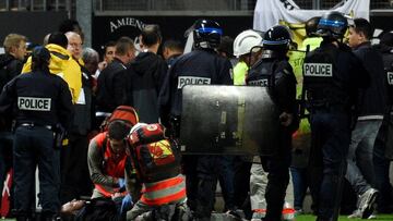 El presidente del Amiens carga contra los ultras del Lille