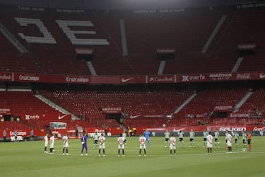 Sevilla-Betis tuned down but silence can still be beautiful