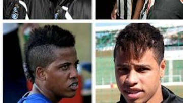 <b>CORTE DE REFERENCIA. </b>Estos son algunos de los jugadores de la Copa de Brasil Sub-15 que lucen el mismo corte de pelo que Neymar.