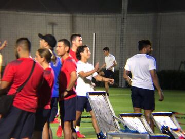 El entrenamiento del 'Tri' olímpico en Tokio