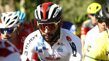 Fernando Gaviria, corredor del UAE Team 