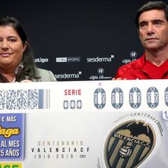La ONCE dedicará un cupón al Valencia el 18 de marzo
