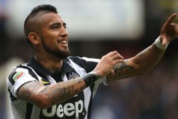 Arturo Vidal anotó el 1-0 sobre la Sampdoria 