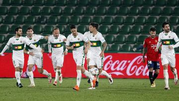 22/12/20 PARTIDO PRIMERA DIVISION
ELCHE - OSASUNA
GOL ELCHE 1-1 ALEGRIA