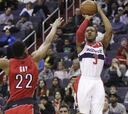 El novato Bradley Beal hizo sentir su vuelta con los Wizards