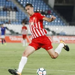 Alfonso García: "Pablo Caballero es jugador de Almería"
