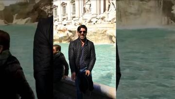 ¿Qué deseos pidió Marcelo Salas en la Fontana di Trevi?