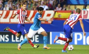 Hulk marca el empate a uno.