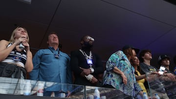 Floyd "Money" Mayweather Jr. let's us know just how many of his hard earned dollars he spent for a suite with 34 of his friends to watch Super Bowl LVIII.