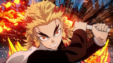 Rengoku, de Demon Slayer: Kimetsu no Yaiba - El Tren Infinito