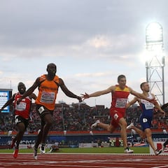 Hortelano, revancha contra Martina en los 200 metros