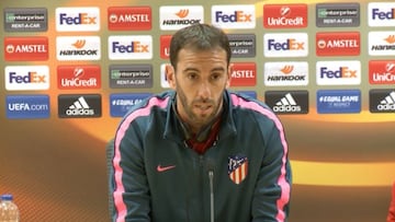 Godín: "El Arsenal es un gran equipo y Wenger una institución"