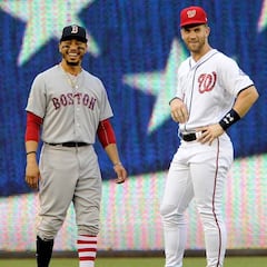 Bryce Harper: Espero que Mookie Betts haga más dinero que yo