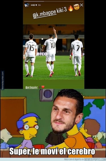 Los mejores memes de la jornada de Champions 