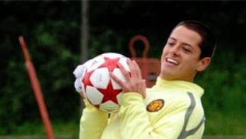 EN FORMA. Javier 'Chicharito' Hernández ha demostrado estar en estado de gracia esta temporada.