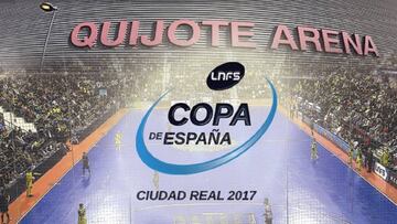 El Quijote Arena de Ciudad Real albergar&aacute; la Copa de Espa&ntilde;a de F&uacute;tbol Sala 2017.