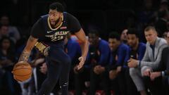 Anthony Davis, ante los New York Knicks.