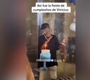 Salen a la luz las imágenes del cumpleaños de Vinicius