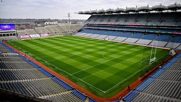 Dublin , Ireland - 19 January 2025; A general view of Croke Park before the AIB GAA Hurling All-Ireland Senior Club Championship final match between Na Fianna and Sarsfields at Croke Park in Dublin. (Photo By Ben McShane/Sportsfile via Getty Images)