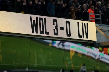 Raúl Jiménez played a part in Wolves’ win against Liverpool