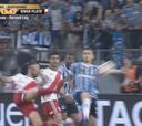 El penalti por mano que sí concedió a River en el 89'
