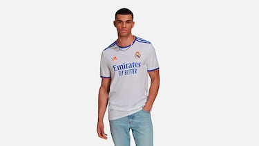 Las camisetas del Real Madrid y otros productos para apoyar al equipo en Liga y Champions