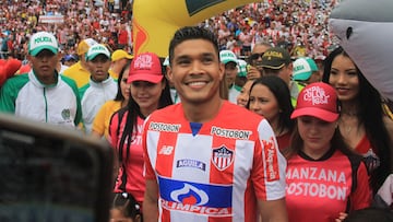 Teo Gutiérrez, jugador colombiano, exJunior