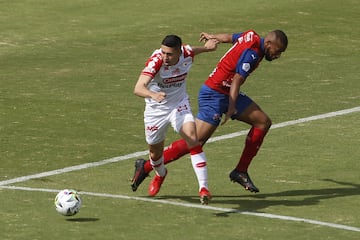 Independiente Medellín e Independiente Santa Fe se enfrentaron en el Atanasio Girardot de Medellín por la octava fecha de la Liga BetPlay 2021.