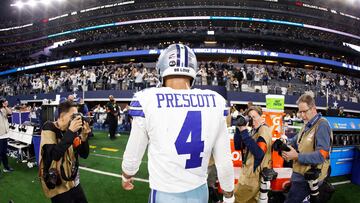 As the Cowboys seem content to let Dak Prescott walk away, the Patriots are looking to regain dominance in the NFL and he could be the QB to help them.