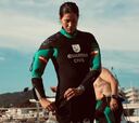 Garbiñe Muguruza se entrena con especialistas de la Guardia Civil