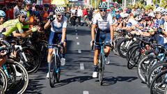 Valverde y Nibali, homenajeados en La Vuelta.
