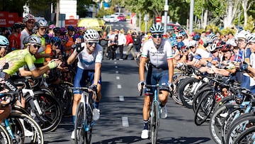 Valverde y Nibali, homenajeados en La Vuelta.