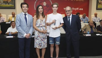 C&eacute;sar Palacios, en una entrega de premios.