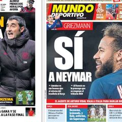 Neymar aparece incluso en la previa de la Supercopa