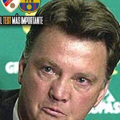 Van Gaal se cuela en el cartel del Linares-Barça