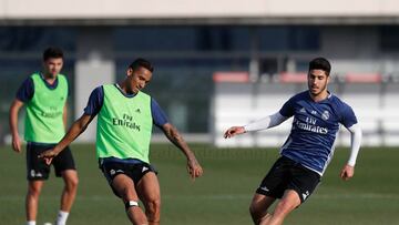 31/01/17 ENTRENAMIENTO REAL MADRID DANILO ASENSIO
FOTO:REALMADRID.COM