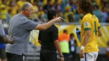 Abate, Montolivo y David Luiz se rompen a la media hora de juego