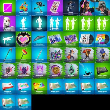 Todos los objetos cosm&eacute;ticos nuevos del parche 21.50 de Fortnite