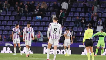 13/12/25 PARTIDO SEGUNDA DIVISION
REAL VALLADOLID - ANDORRA
TRISTEZA FIN DE PARTIDO