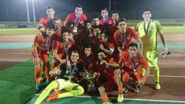 Selección Sub 20 se coronó campeón en la Internacional Cup