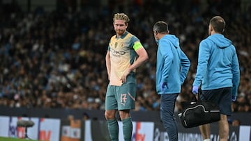 A solo cuatro días del choque contra el Arsenal en Premier League, De Bruyne enciende las alarmas.