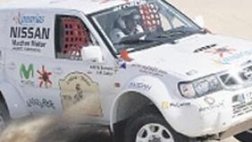 <b>NUEVO. </b>Galán y Suanzes estrenarán el Nissan Terrano.