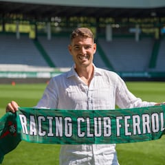 Vallejo: “El Racing de Ferrol es el sitio para recuperar mi fútbol”