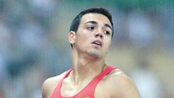 <b>TRIUNFADOR. </b>David Canal fue el mejor en los 400 metros.