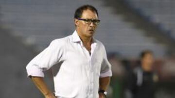 Alfredo Arias en su etapa en Montevideo Wanderers.