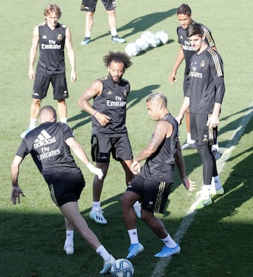 El Madrid prepara el partido en Villarreal